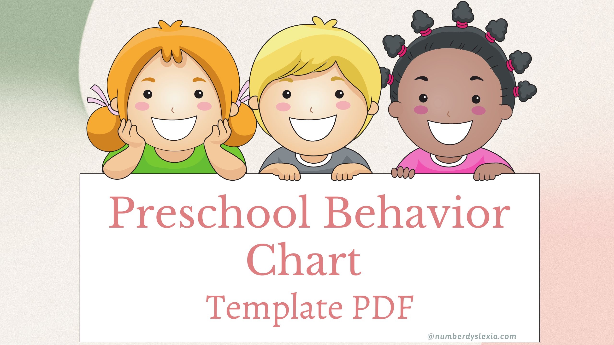 Printable Preschool Behavior Checklist