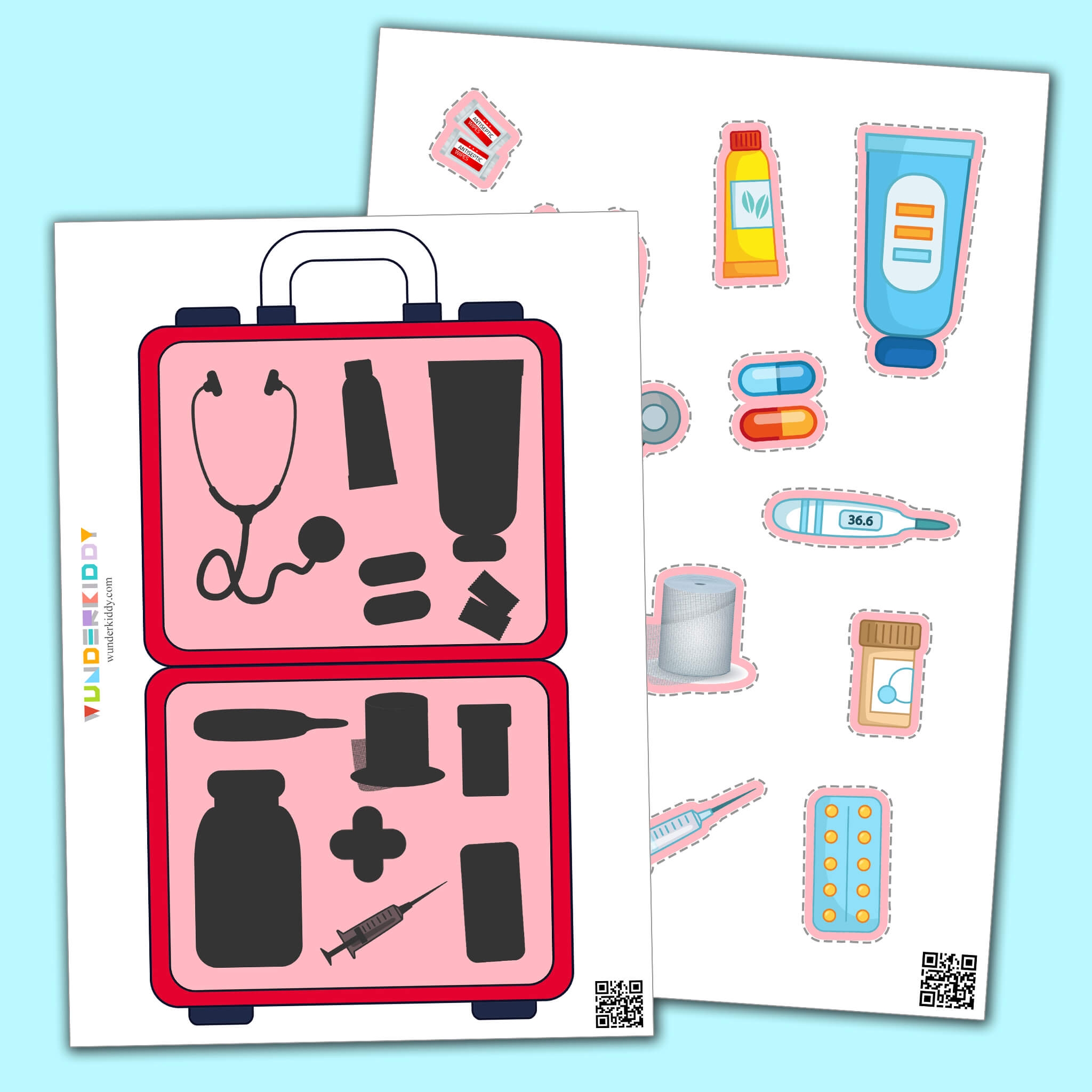Printable Preschool Shadow Templates
