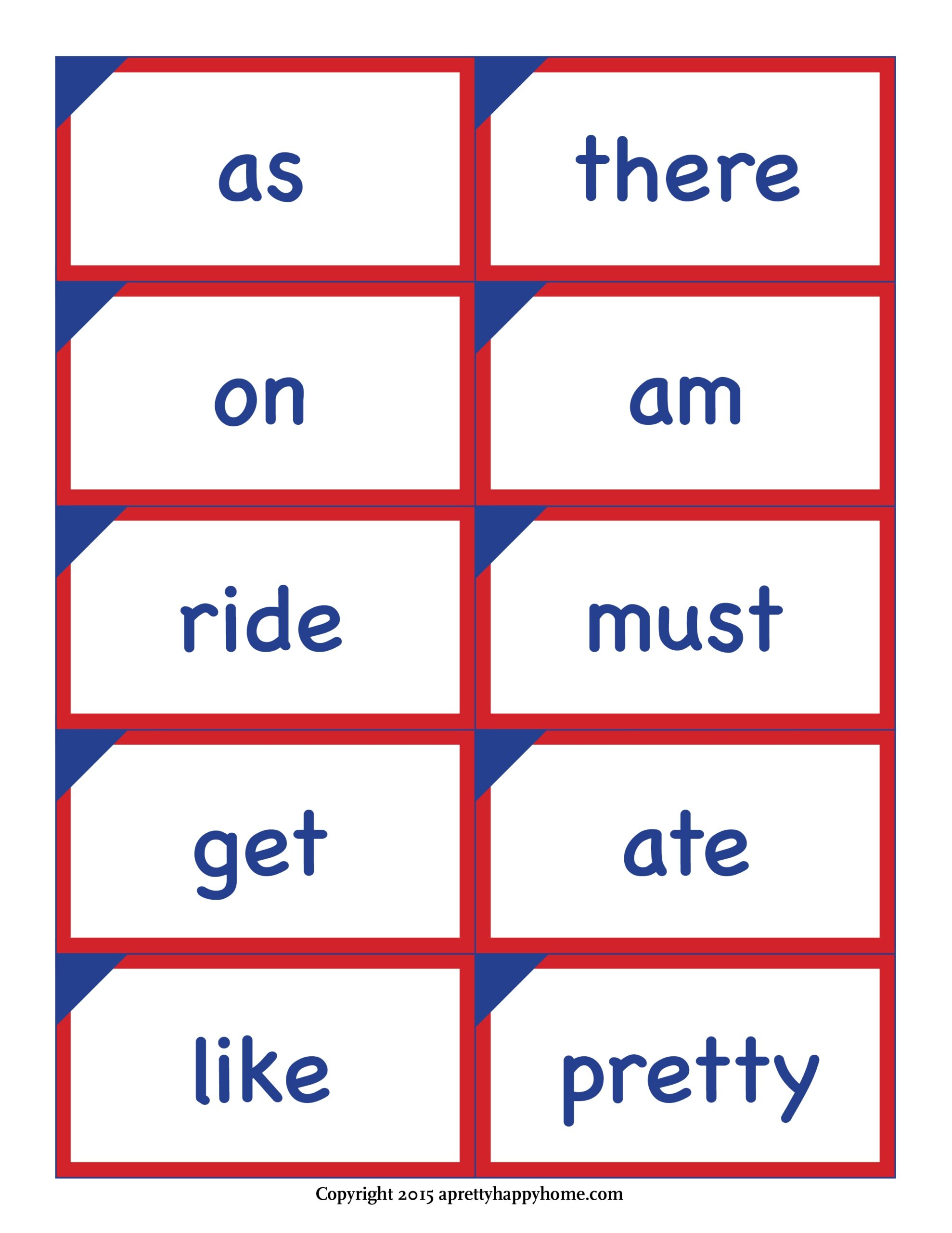 Printable Sight Word Flash Cards Babies To Bookworms Worksheets Library