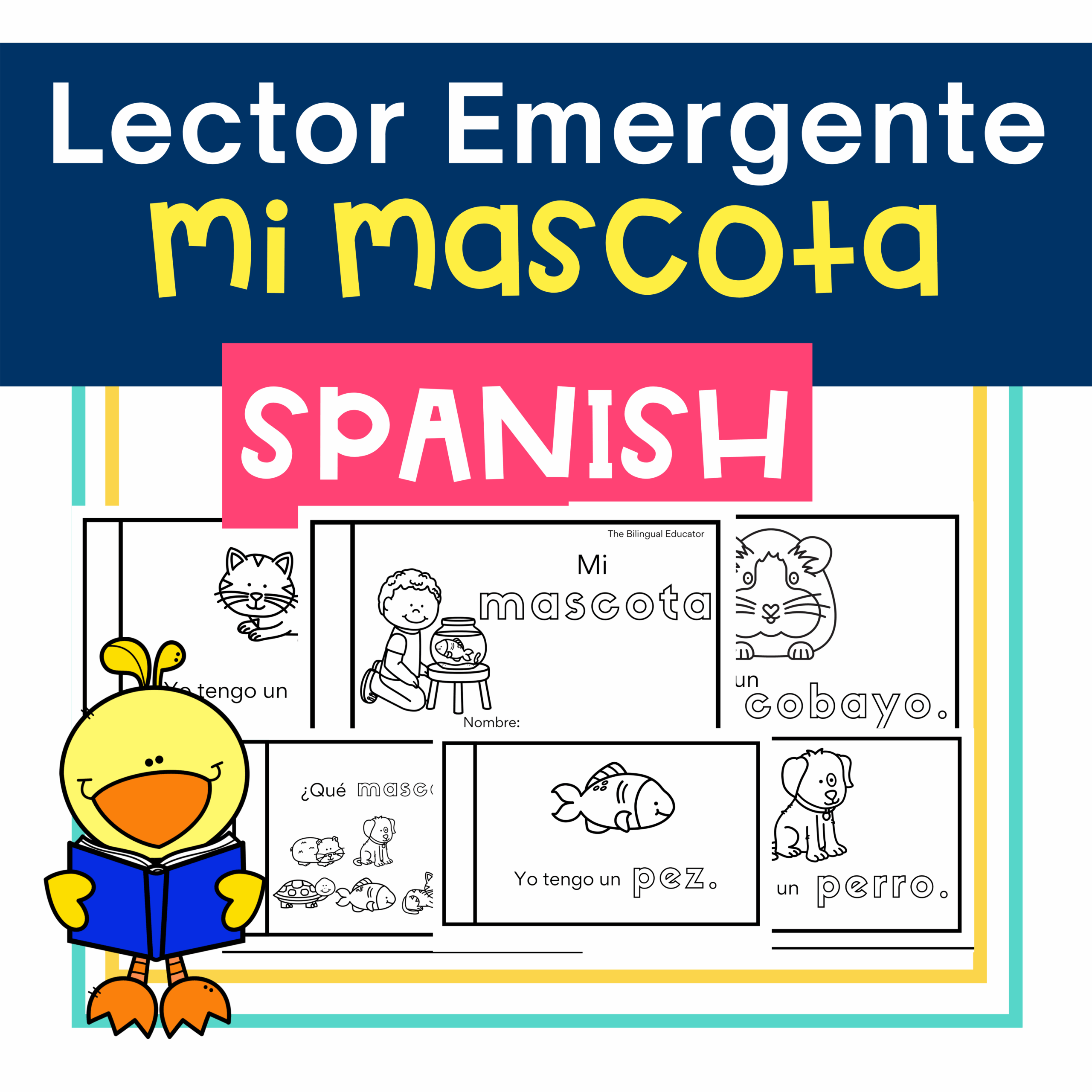 Printable Spanish Emergent Readers Bilingual Mami