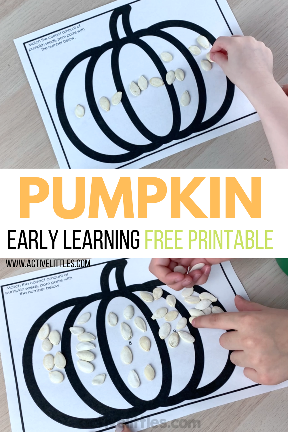 Printable Pumpkin Activities For Preschoolers