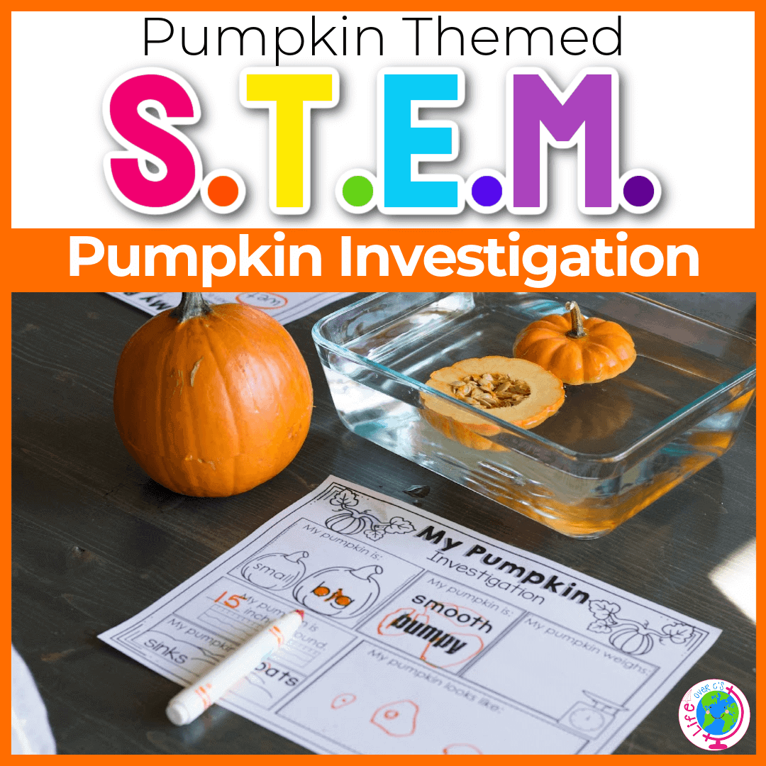Pumpkin STEM Activity Free Printable Life Over C s