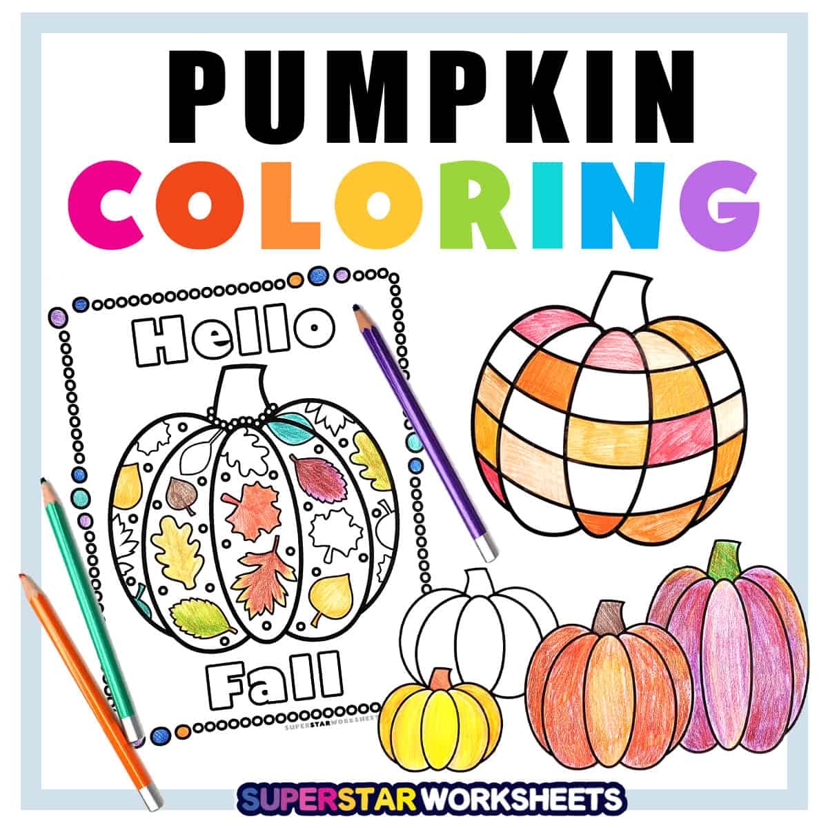 Pumpkin Worksheet Superstar Worksheets