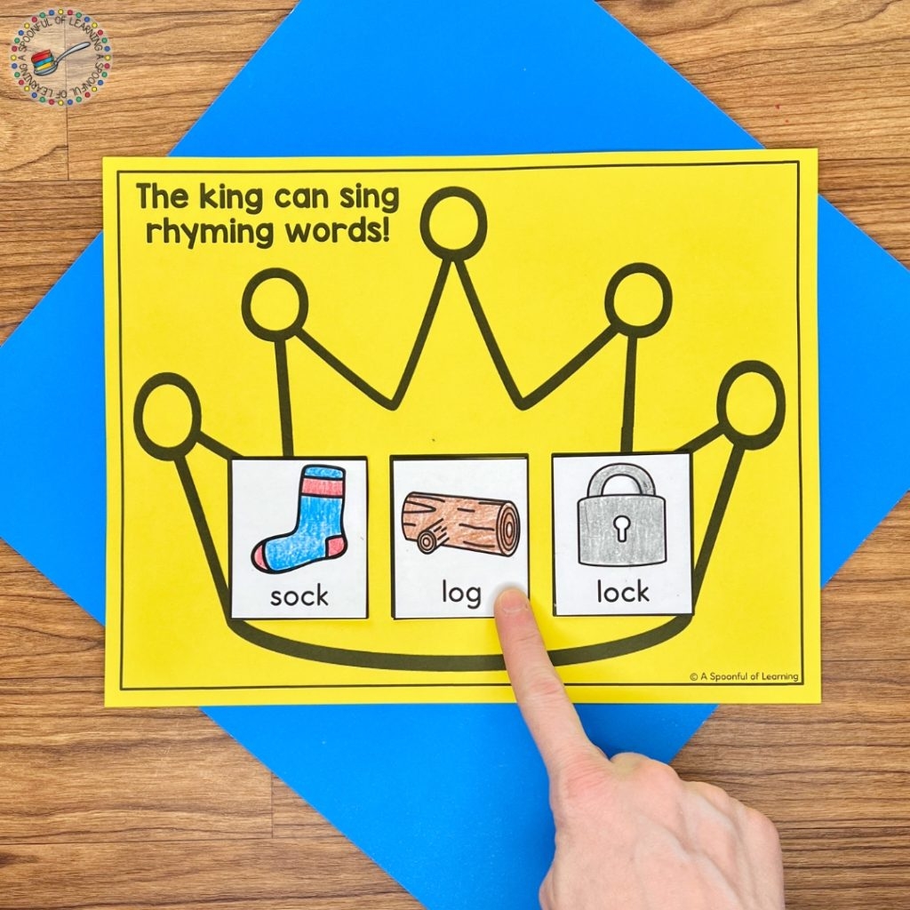 Rhyming Activities For Kindergarten A Spoonful Of Learning