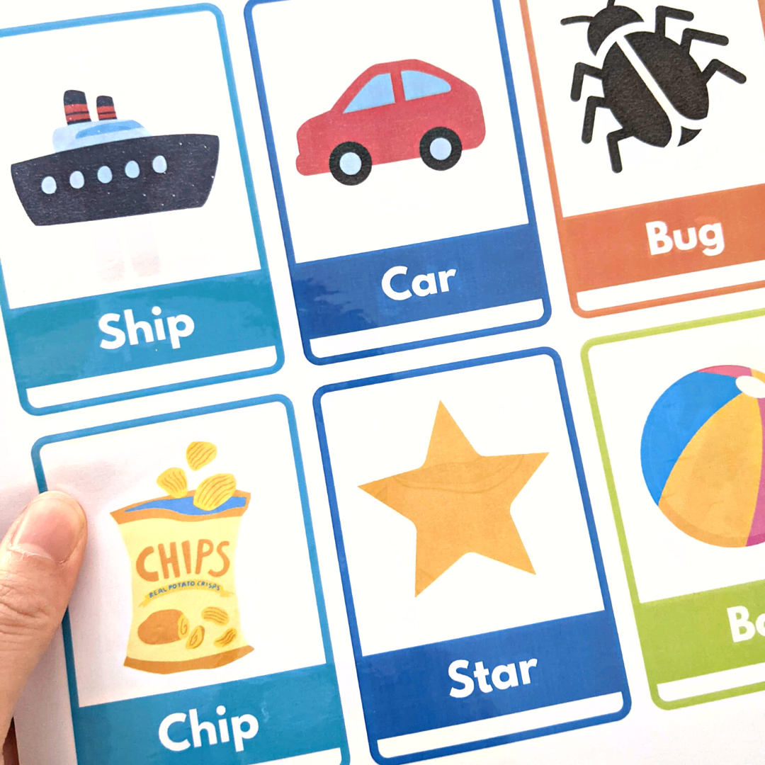 Rhyming Words Flashcards Free Printable