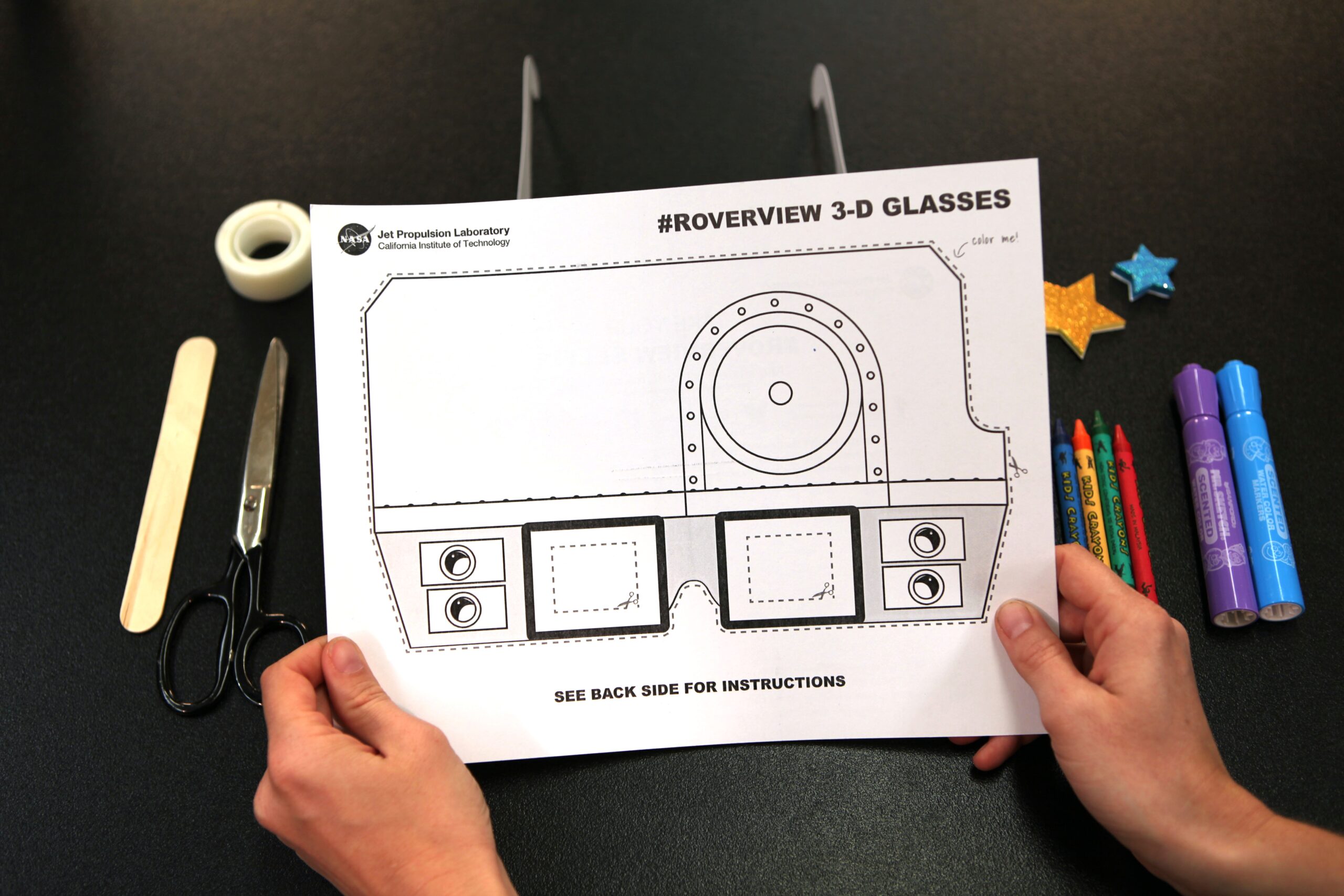RoverView 3 D Glasses Engineering Project NASA JPL Education