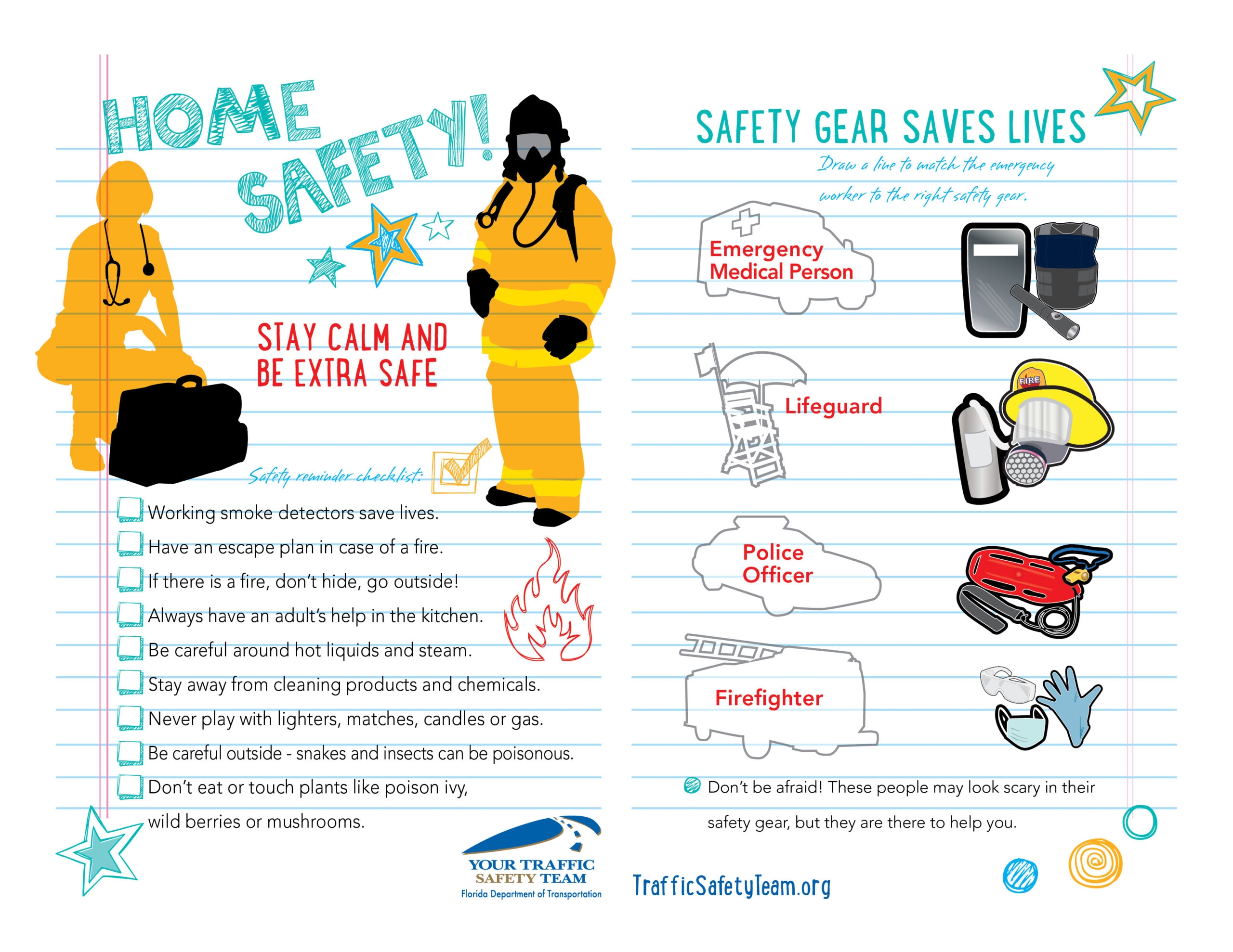 Printable Road Safety For Preschoolers