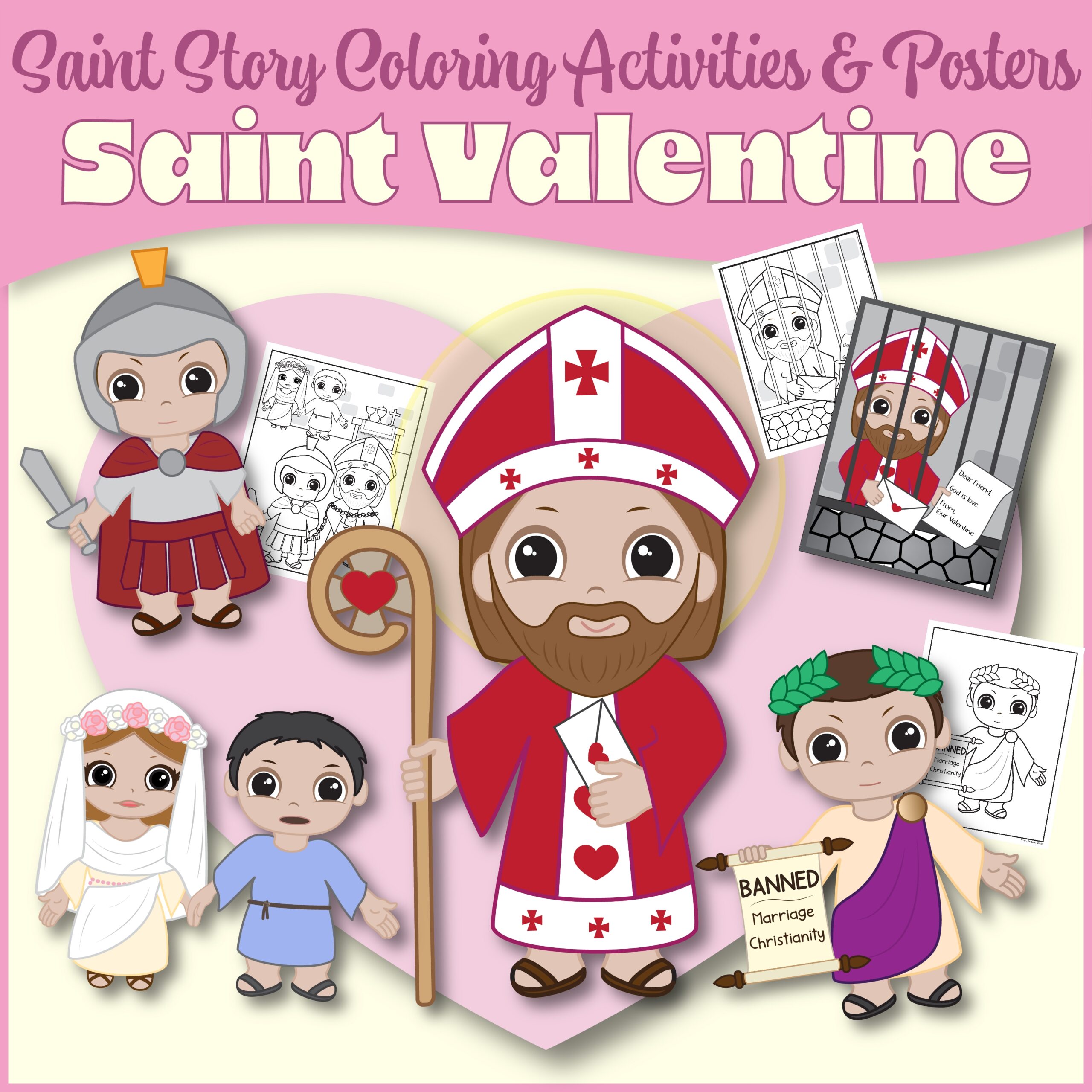 Printable St Valentine Story For Preschoolers