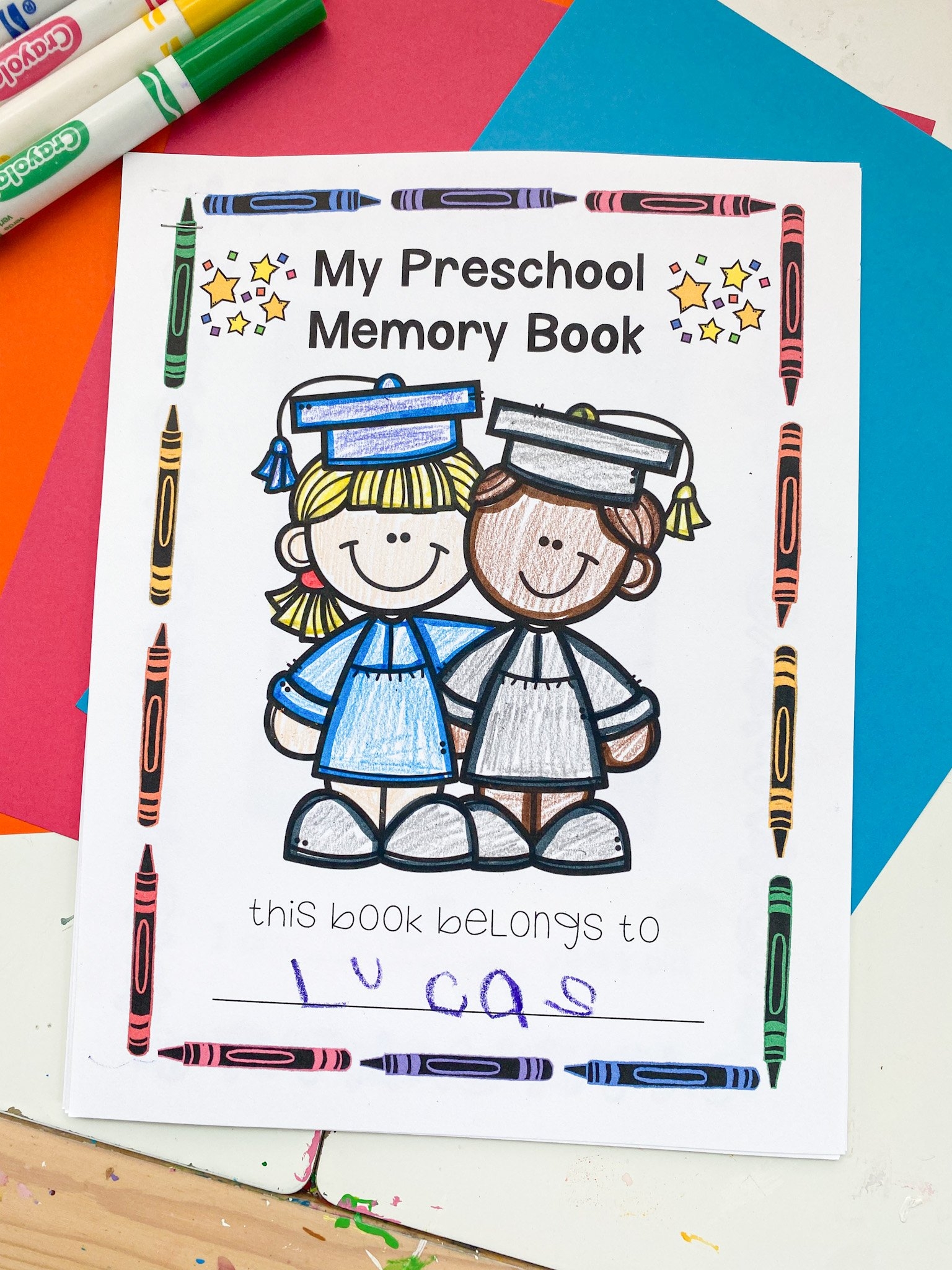 Printable Preschool Book