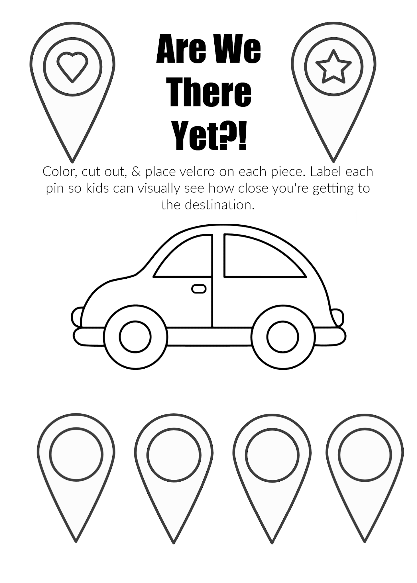 Screen Free Road Trip Games Plus Free Printables Nanny To Mommy