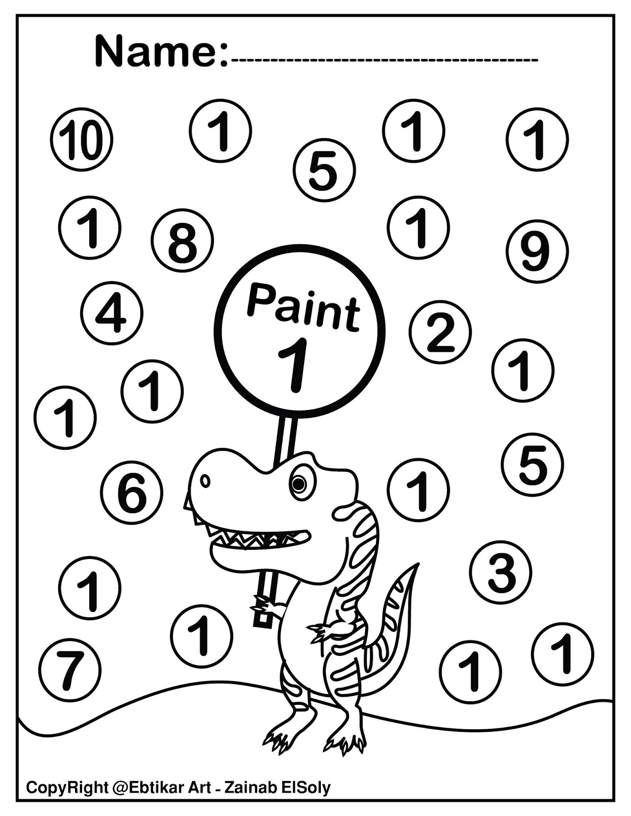 Printable Preschooler Preschool Coloring Pages
