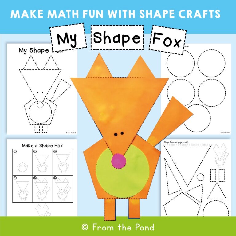 Shape Crafts From The Pond