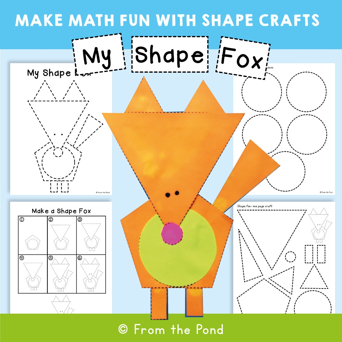 Shape Crafts From The Pond