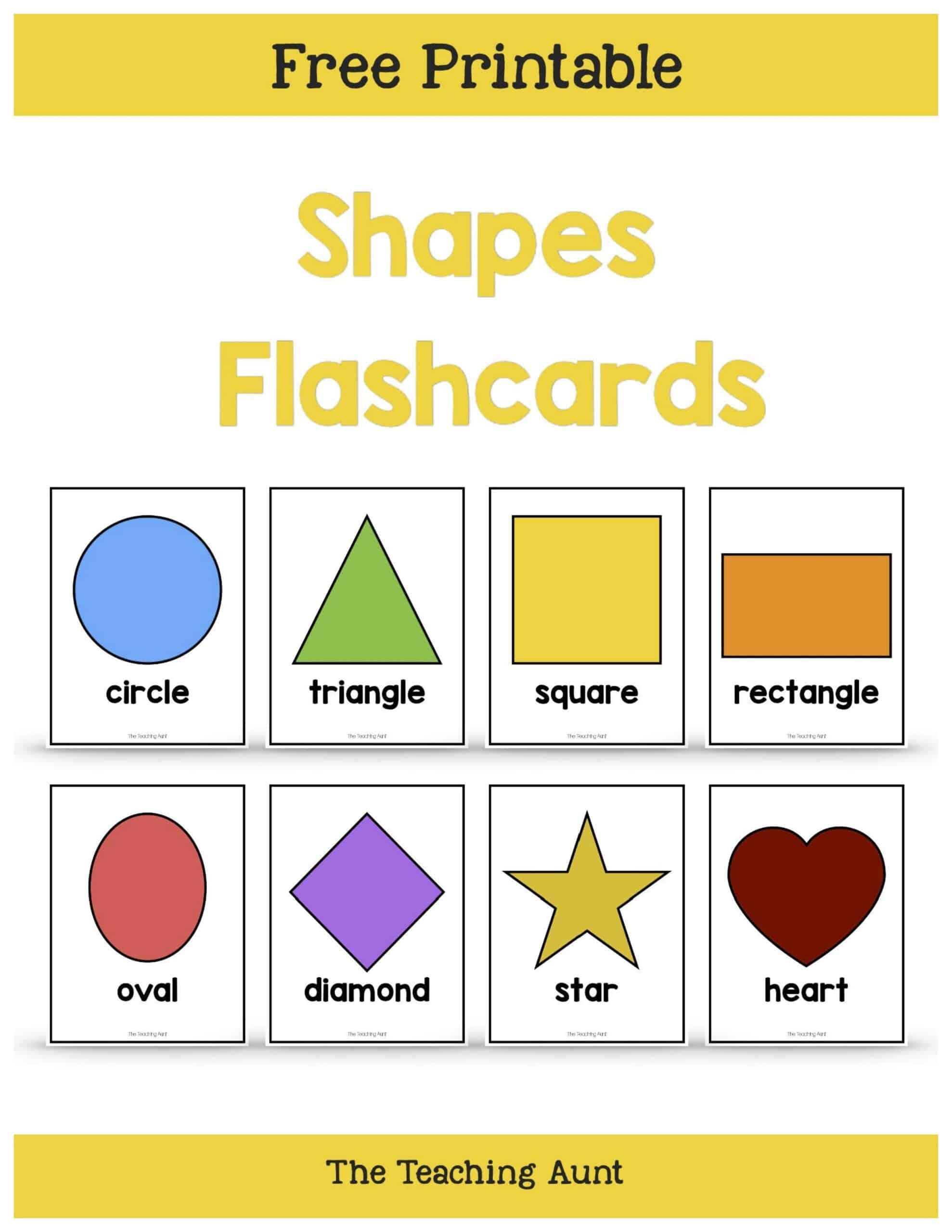 Shapes Worksheets For Kindergarten The Teaching Aunt Worksheets Library