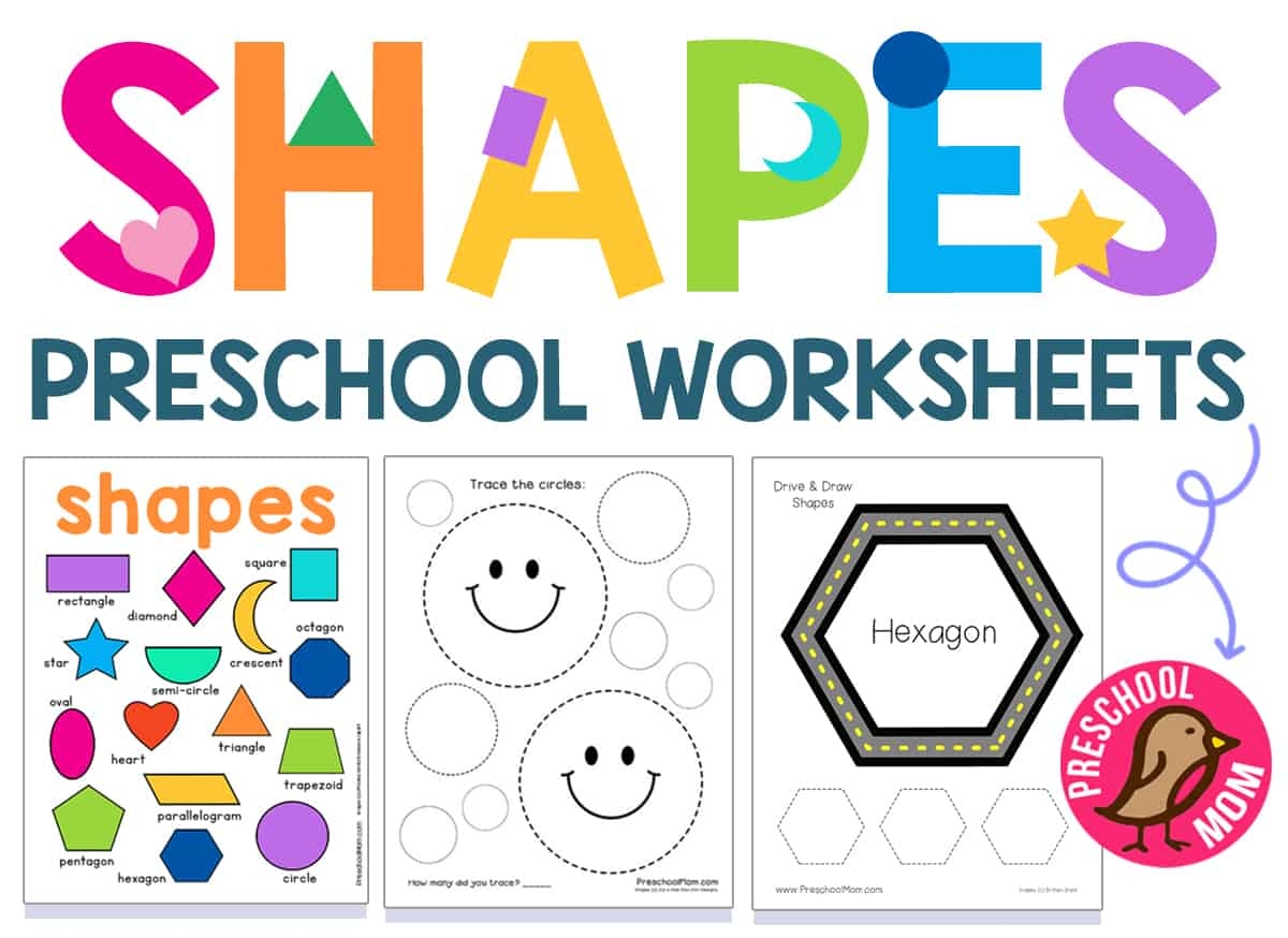 Printable Shapes For Preschool