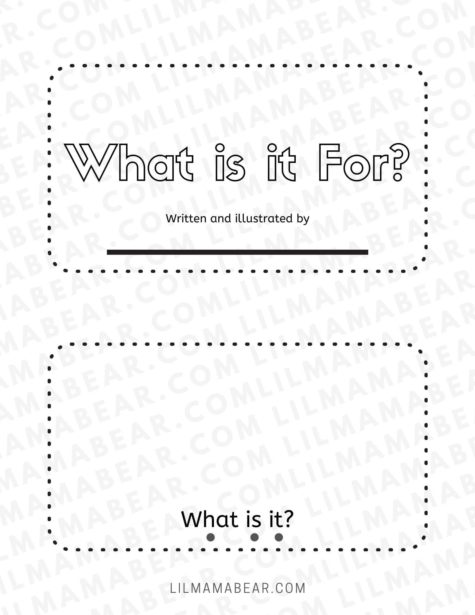 Printable Preschool Sight Word Books