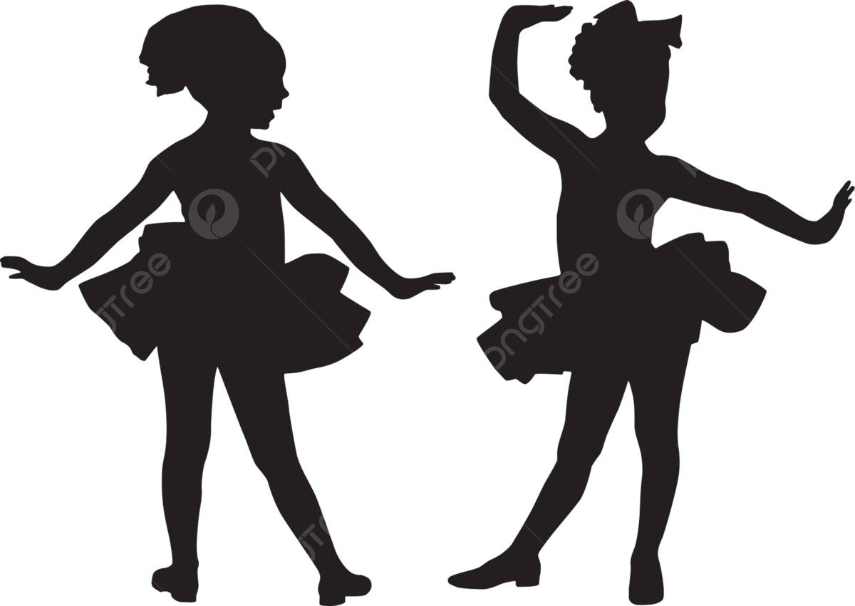 Printable Preschool Ballerina Silhouette
