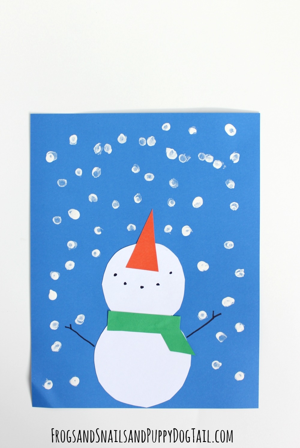 Printable Snowman Crafts For Preschoolers