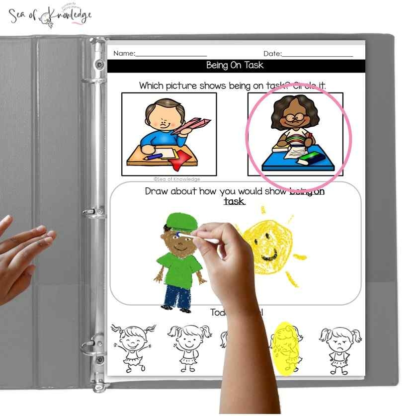 Printable Preschool Communication Activity