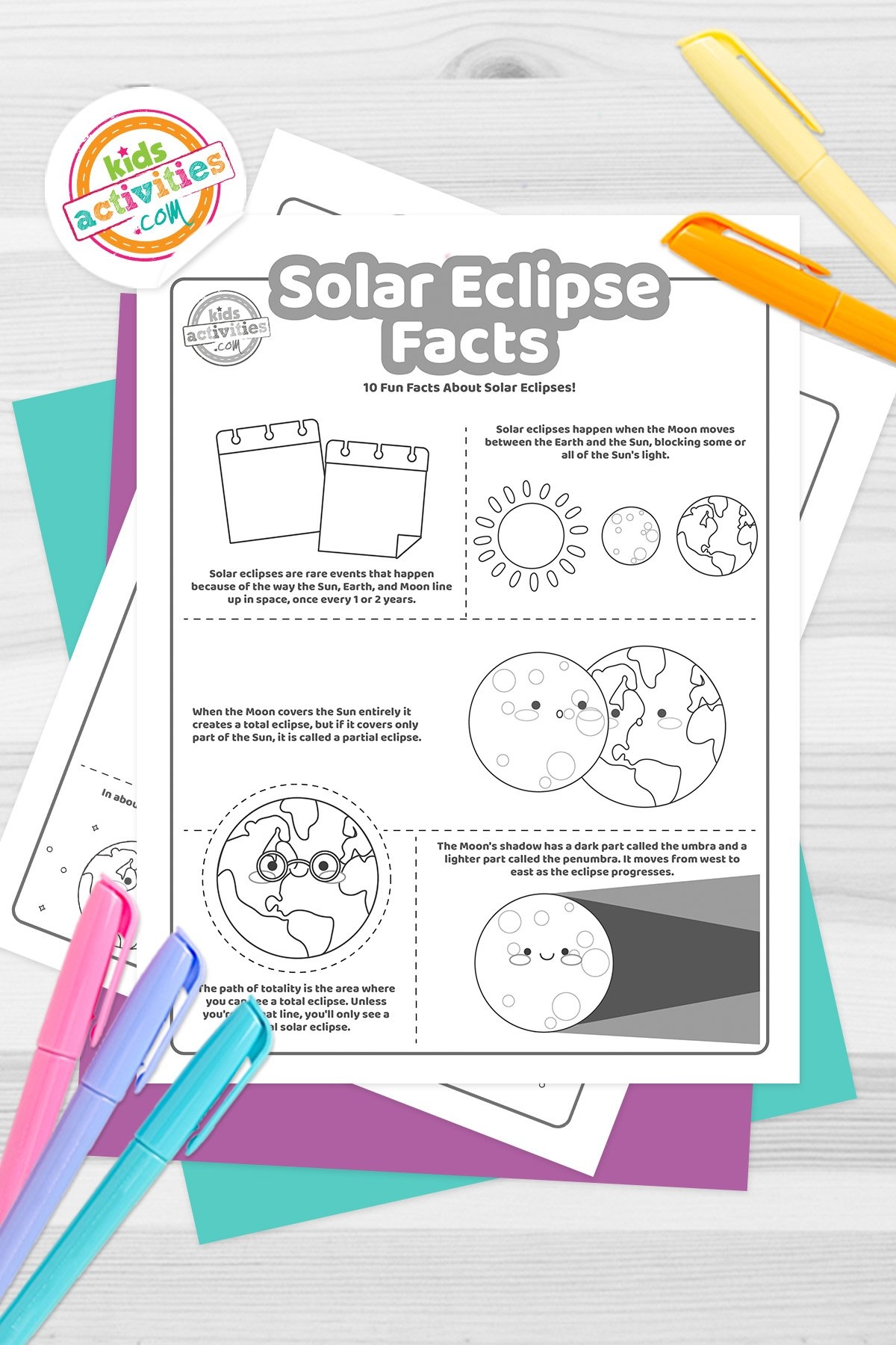 Solar Eclipse Facts Printables Tips To Watch The Next Solar 