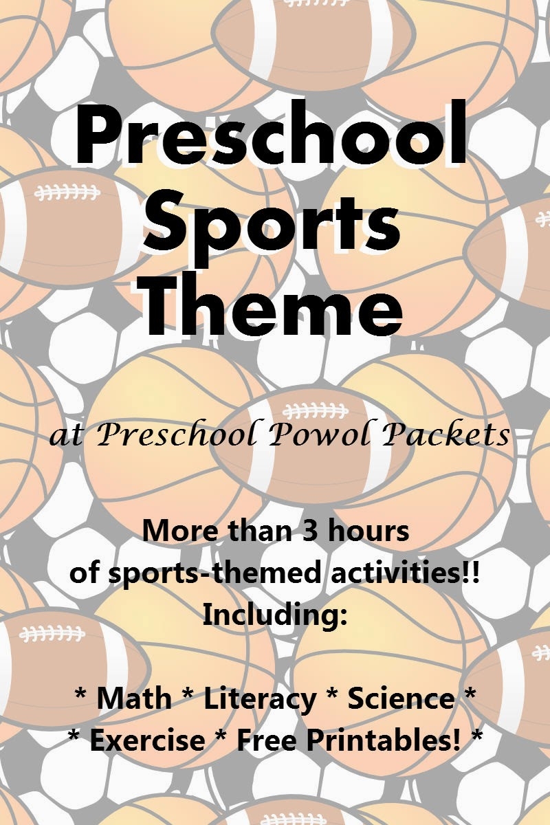 Sports Theme Preschool Lesson