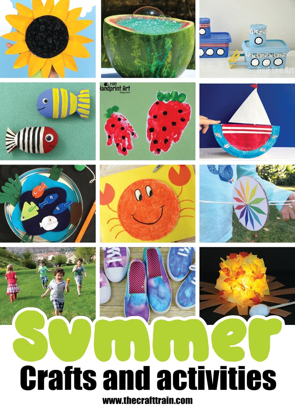 Summer Crafts And Activities The Craft Train