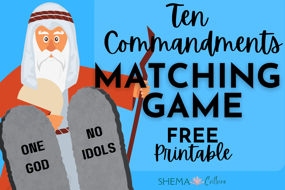 Printable Preschool Memory Match Game Bible