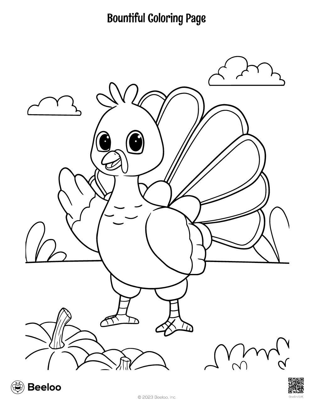 Thanksgiving themed Coloring Pages Beeloo Printable Crafts And 