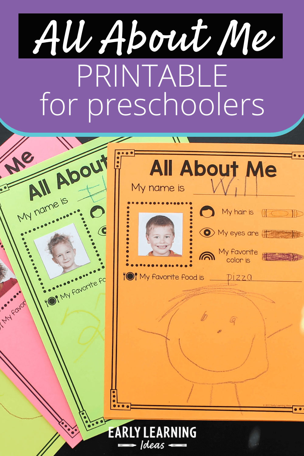 The Best All About Me Preschool Activity For Young Kids