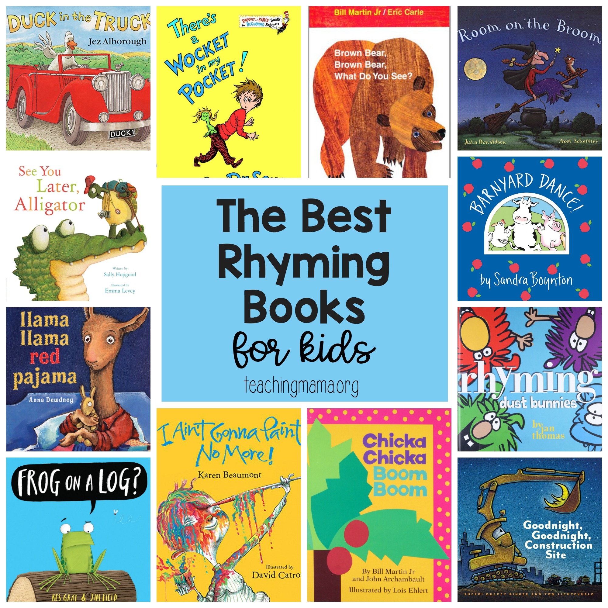 The Best Rhyming Books Teaching Mama