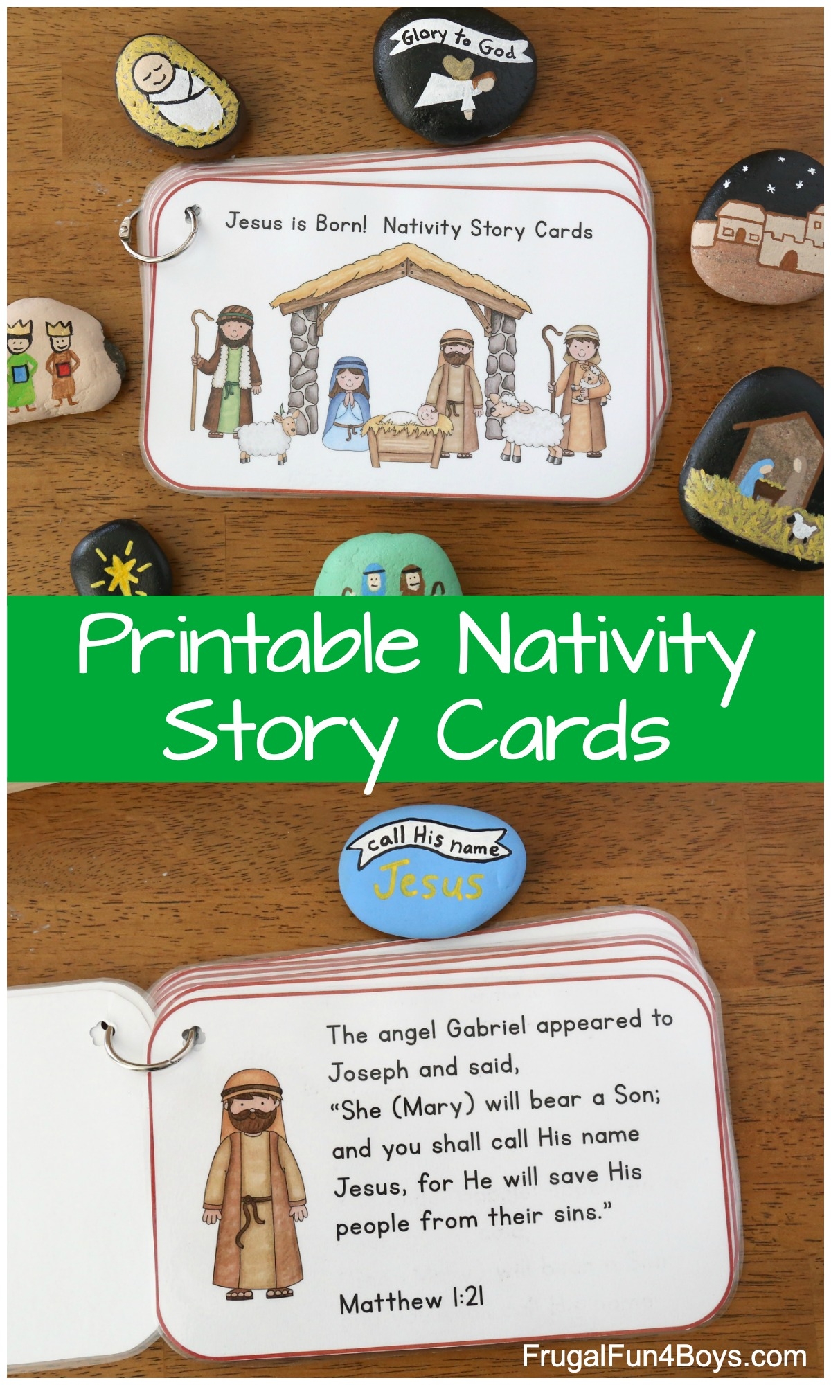 Printable Nativity Story For Preschoolers