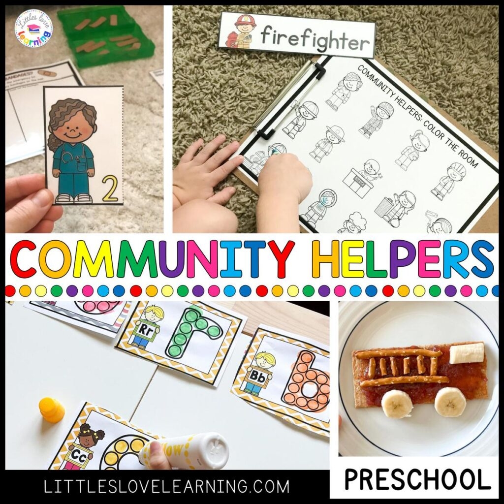 Time To Help Preschool Community Helpers Activities U0026 Printables