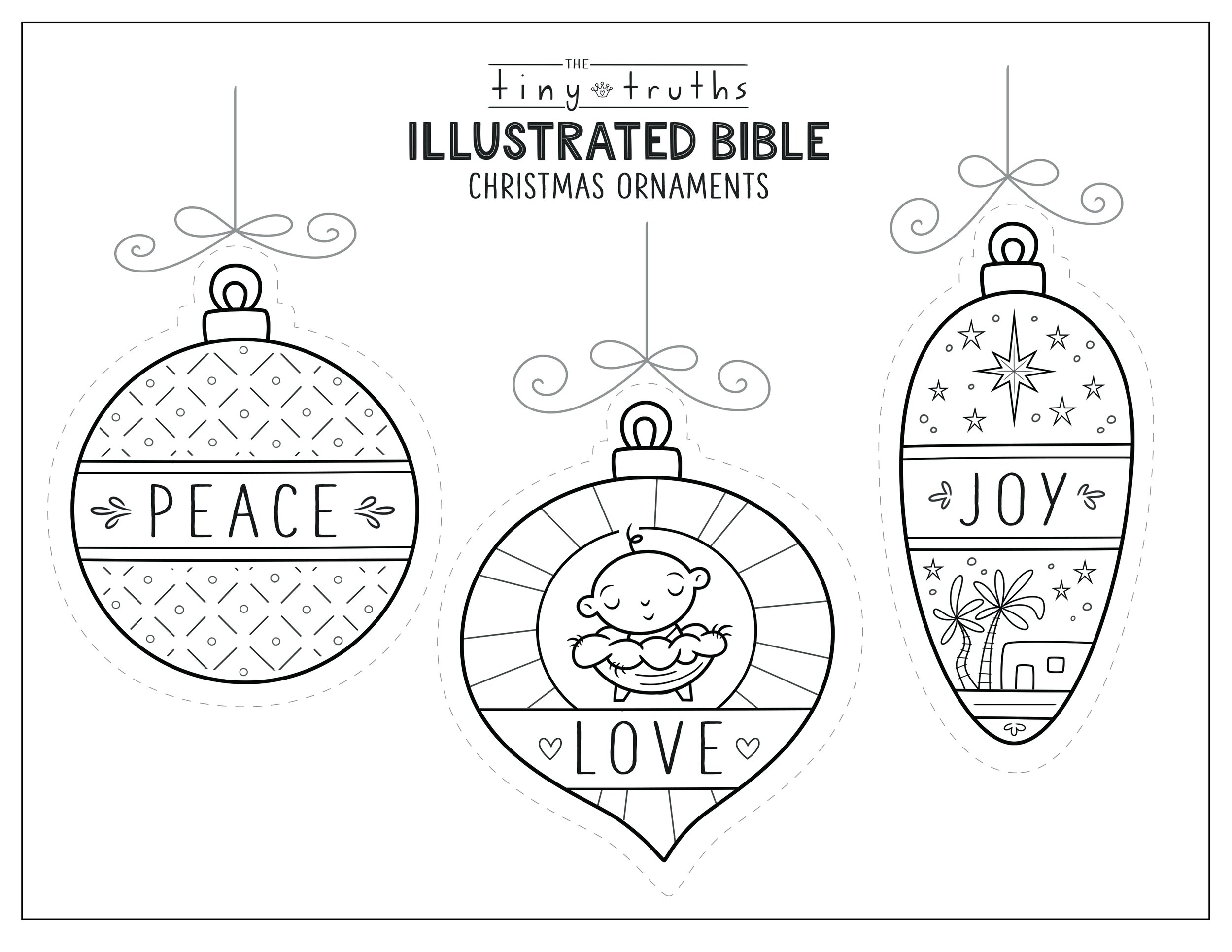Printable Preschool Christmas Bible Crafts