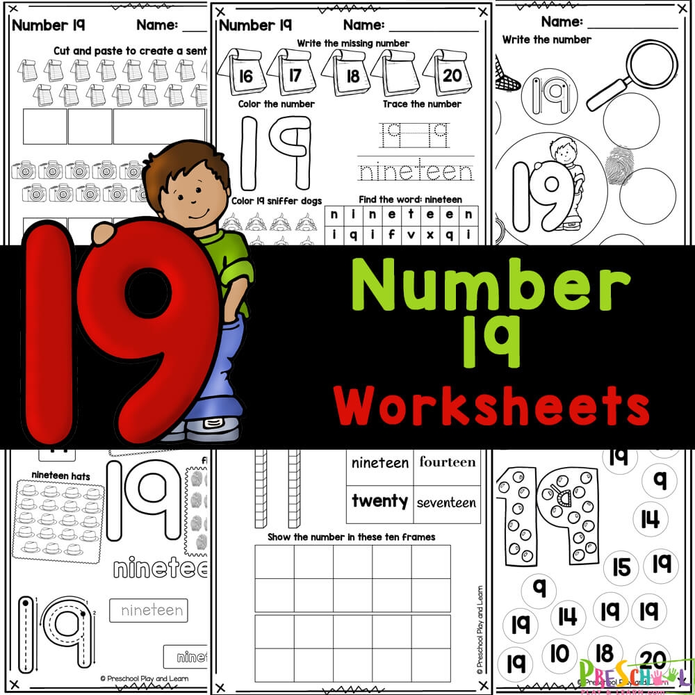 Printable Preschool Homework Sheets