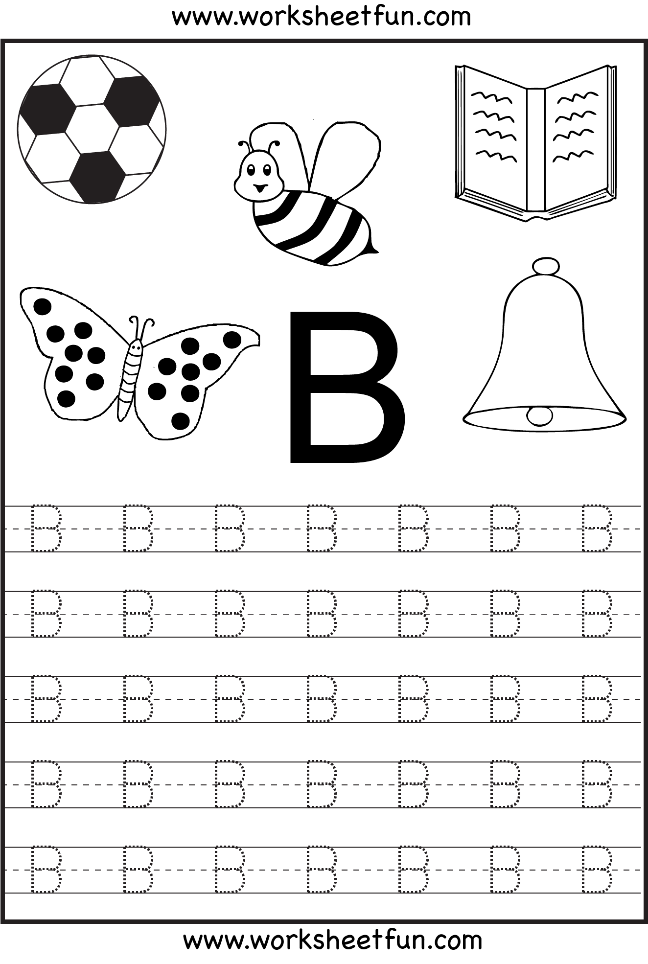 Printable Letter Tracing Worksheets For Preschoolers
