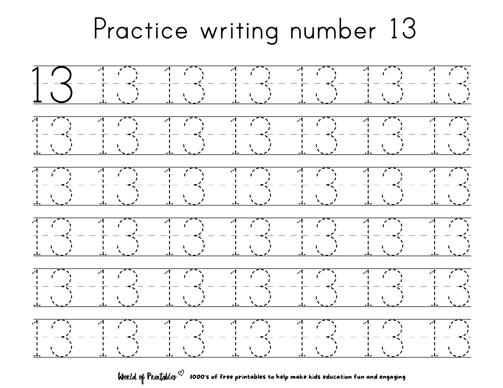 Tracing Numbers 1 To 20 Printable Worksheets World Of Printables