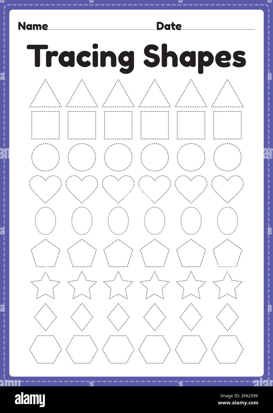Printable Shapes Activities For Preschoolers