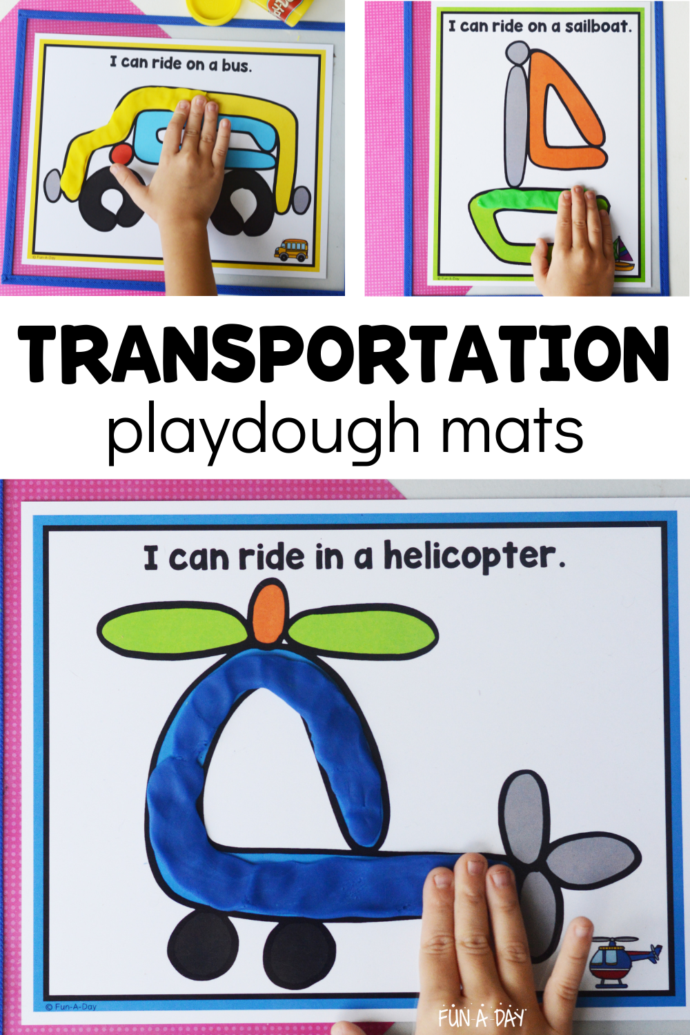 Printable Playdough Mats For Preschoolers