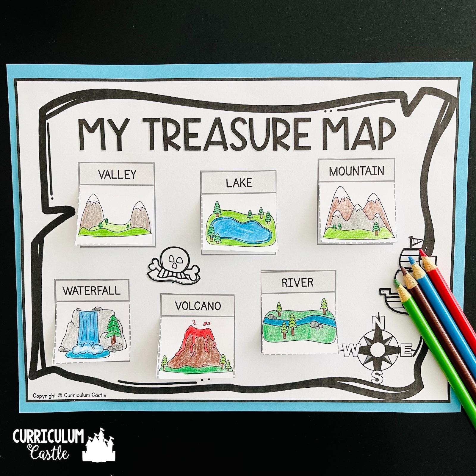 Printable Map Activities For Preschoolers