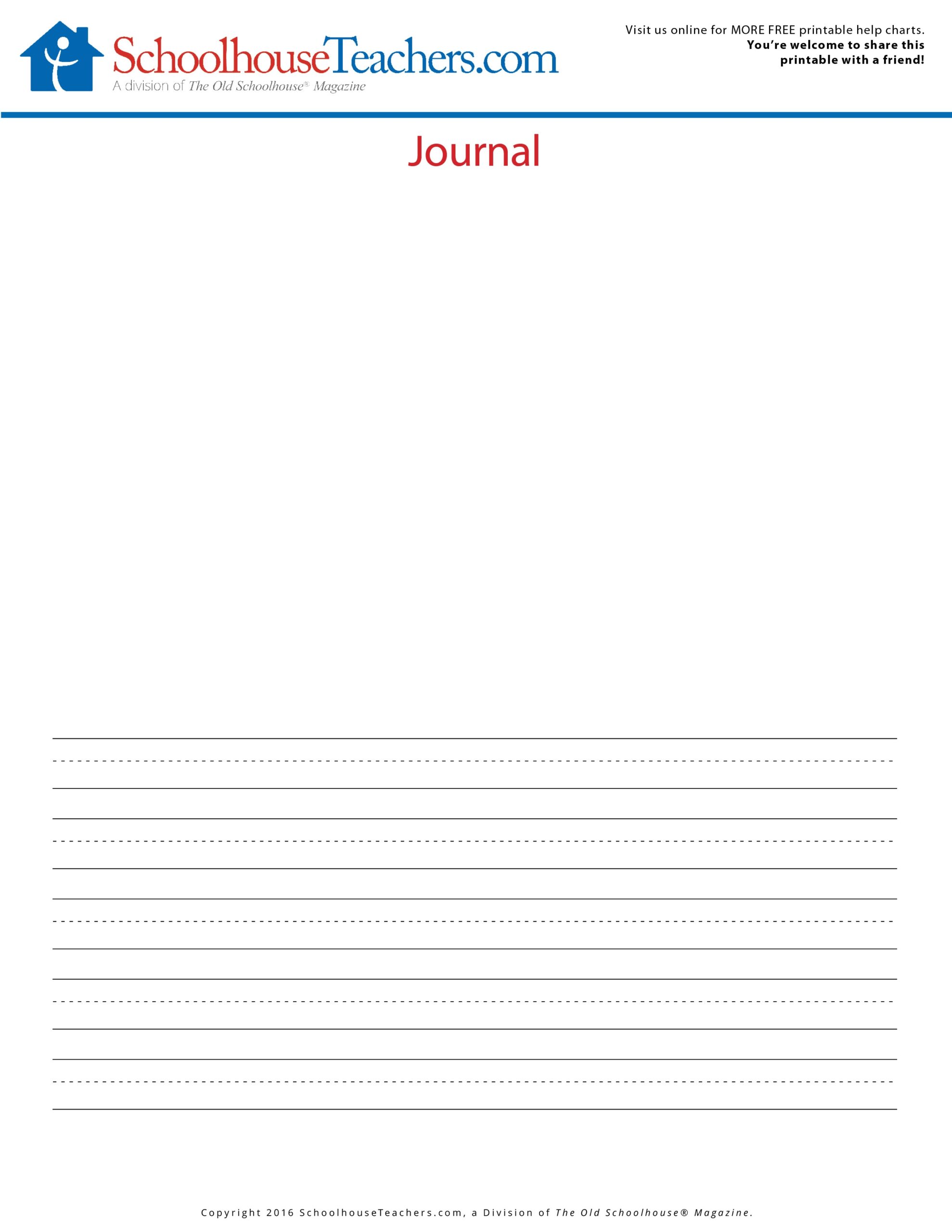 Try A Keepsake Activity For School Use Our Free Kids Journal Page