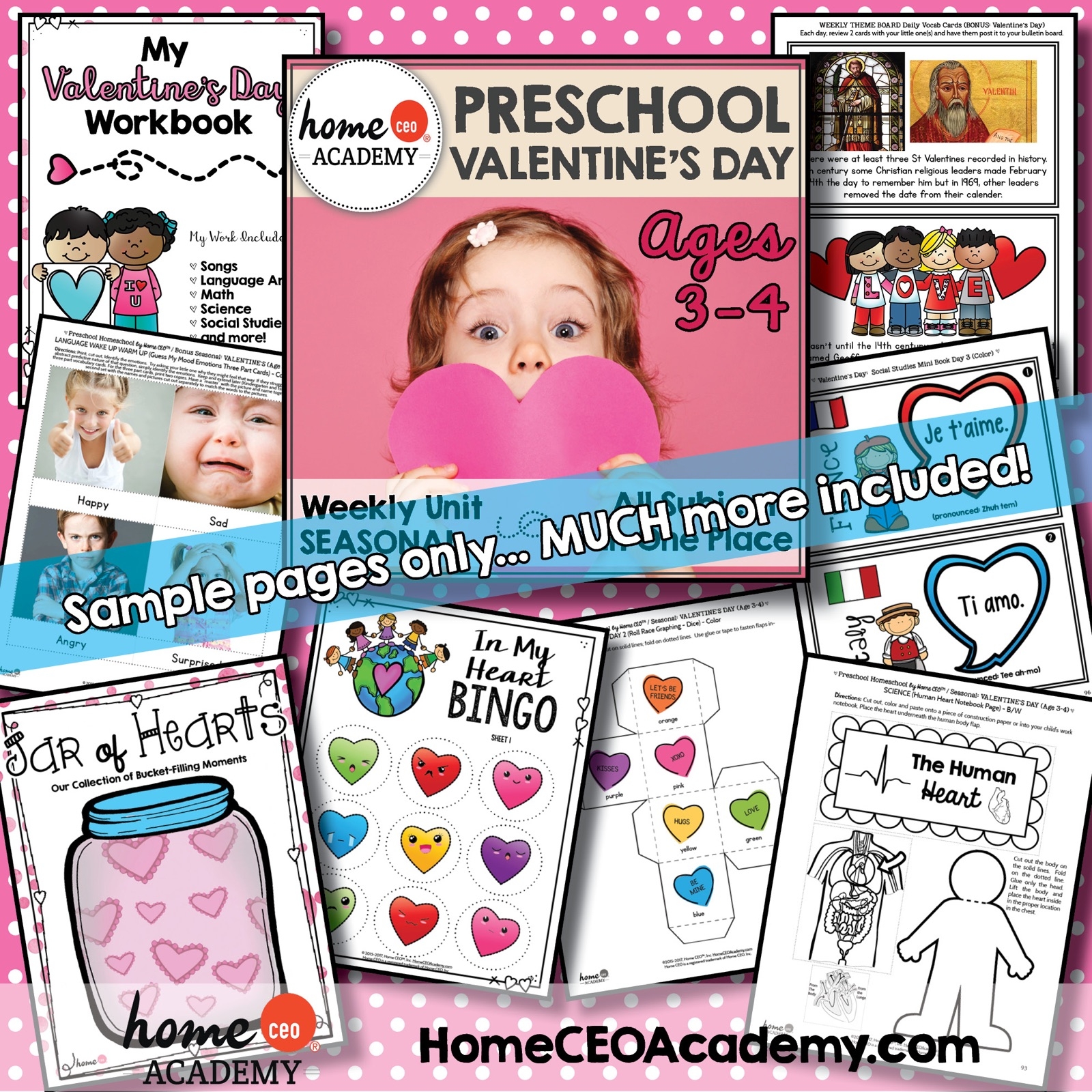 Valentine s Day Preschool Printables