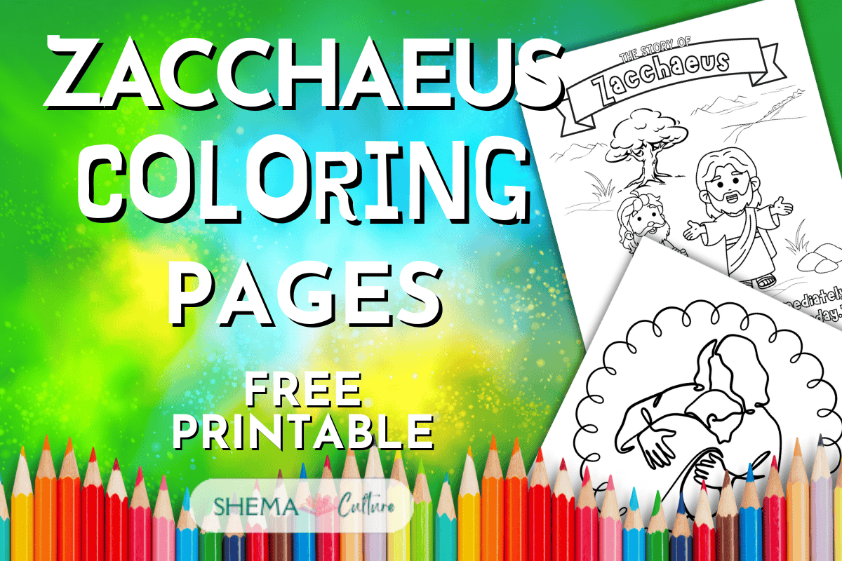 Printable Picture Of Zackeaus For Preschool