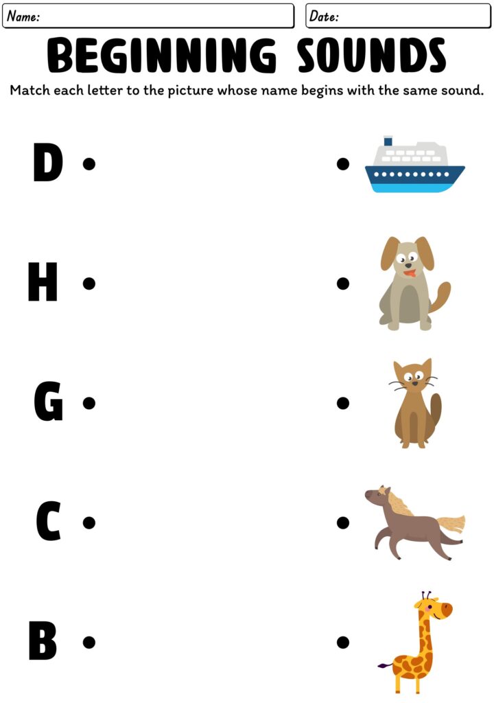 15 Kindergarten Language Arts Worksheets – Free PDF at worksheeto.com 15 Kindergarten Language Arts Worksheets - Free PDF at worksheeto.com