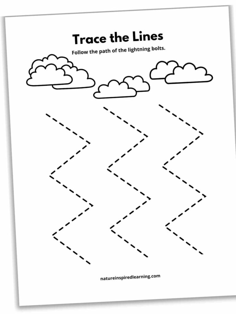 17 Line Tracing Worksheets (Free) - Nature Inspired Learning ...