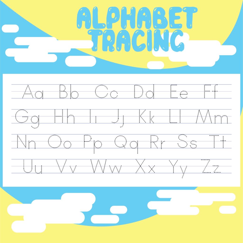 abc and 123 tracing printables abc and 123 tracing printables
