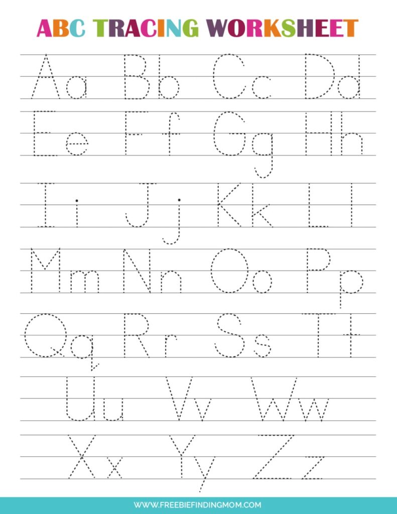 Abc Tracing For Pre K – Fun & Free: Alphabet and Number Tracing Worksheets Abc Tracing For Pre K - Fun & Free: Alphabet and Number Tracing Worksheets
