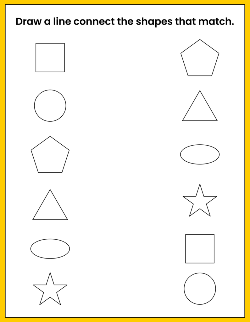 Activity Printables For 3 Year Olds