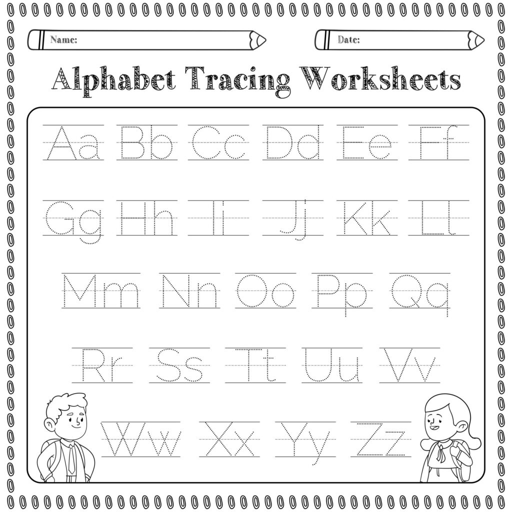Alphabet | Kindergarten, Preschool Reading, Writing Worksheet … Alphabet | Kindergarten, Preschool Reading, Writing Worksheet ...