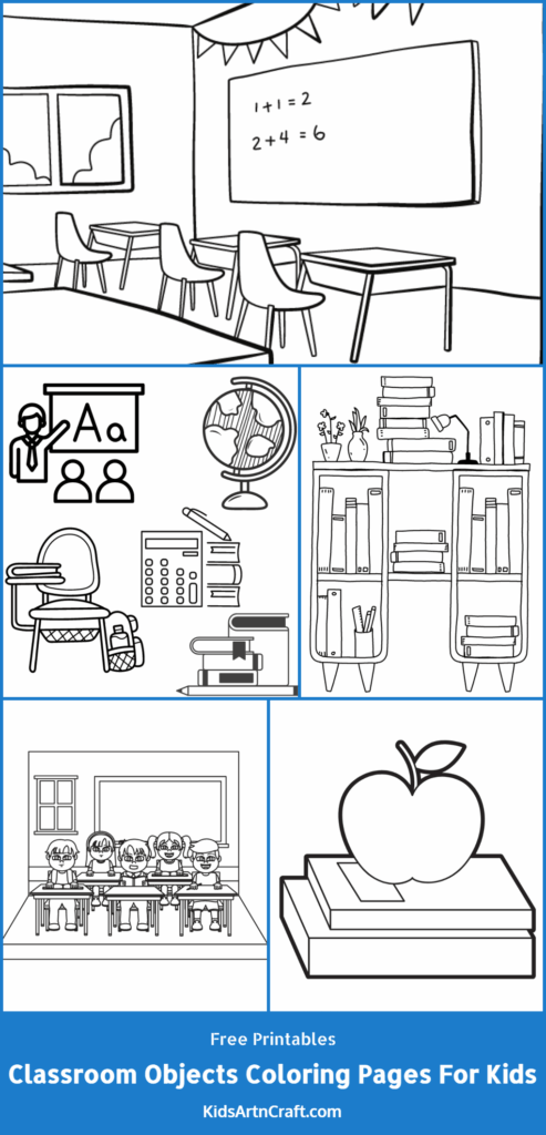 Back To School Vocabulary Worksheets Classroom Objects Activity pages … Back To School Vocabulary Worksheets Classroom Objects Activity pages ...