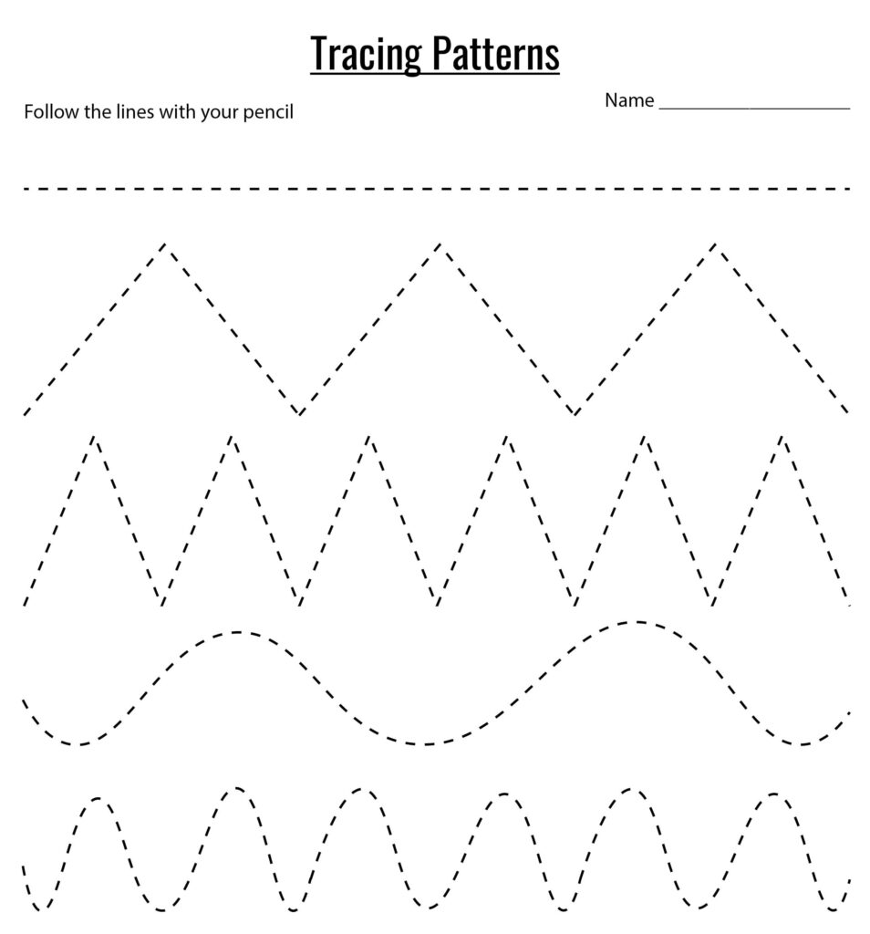 Beginner Trace Patterns For Preschool – Free Download: Shape & Line Tracing Activities for Kids Beginner Trace Patterns For Preschool - Free Download: Shape & Line Tracing Activities for Kids